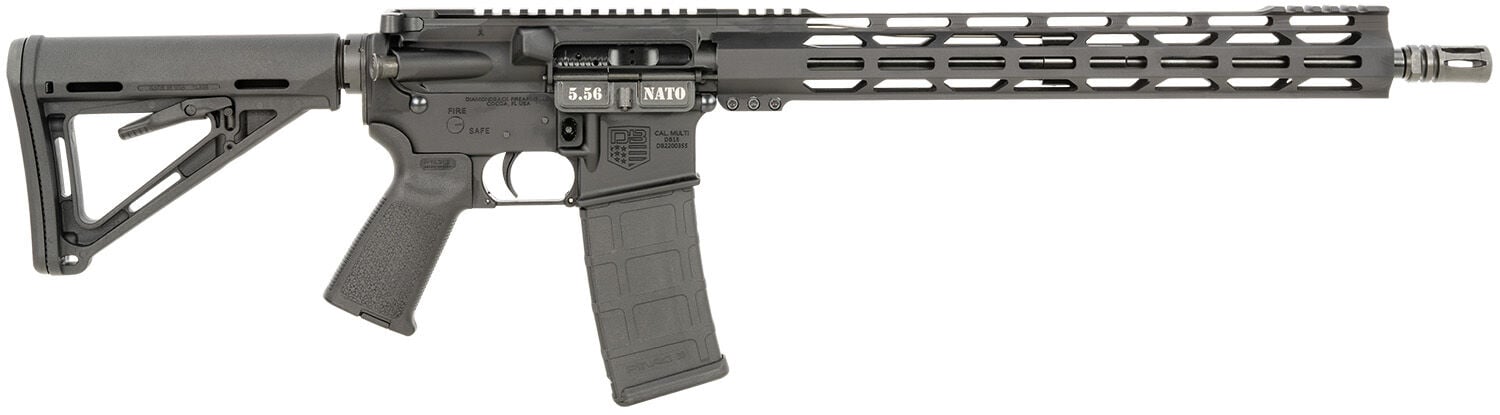 Diamondback Carbon DB15 5.56 NATO 16 in. Extended Line with 15 in. M-LOK Rail, Black, 30 rd.