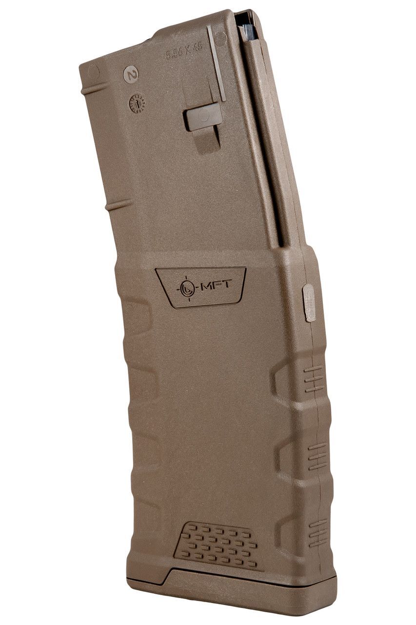 Misson First Tactical Scorched Dark Earth EXD Polymer AR-15 Rifle Magazine, 30-Rd 