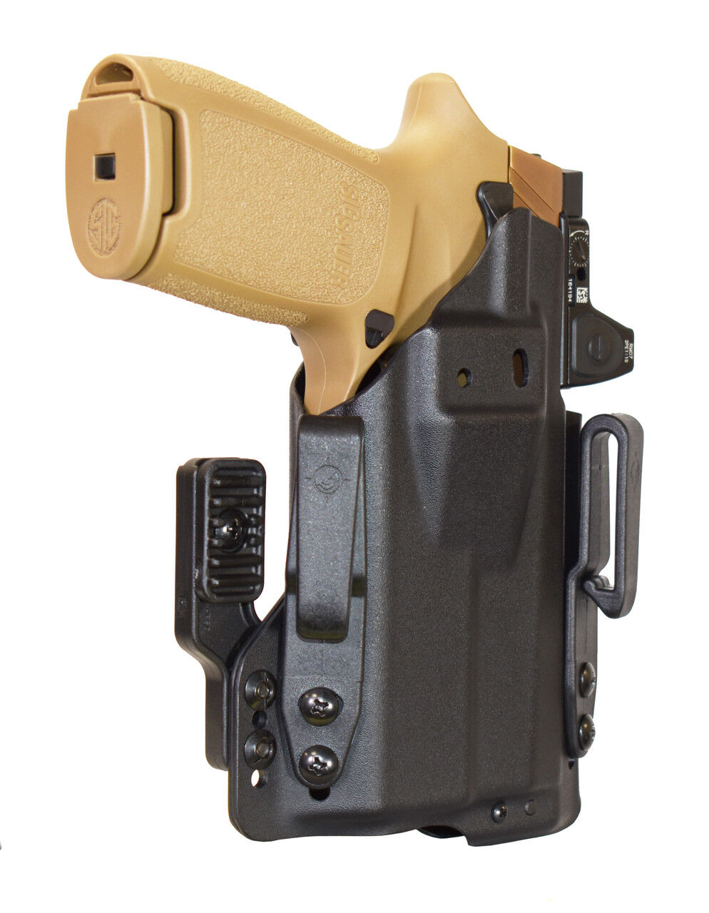 Mission First Tactical Black Sig P320 X Carry/M18 TLR7 Pro Series IWB Light Holster