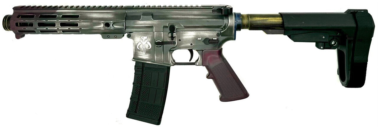 Zeus Arms Boba Fett Aether 5.56 NATO 7.5" Semi-Auto Braced AR-15 Pistol, 30-Rd