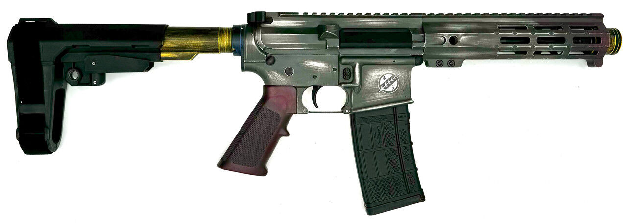 Zeus Arms Boba Fett Aether 5.56 NATO 7.5" Semi-Auto Braced AR-15 Pistol, 30-Rd