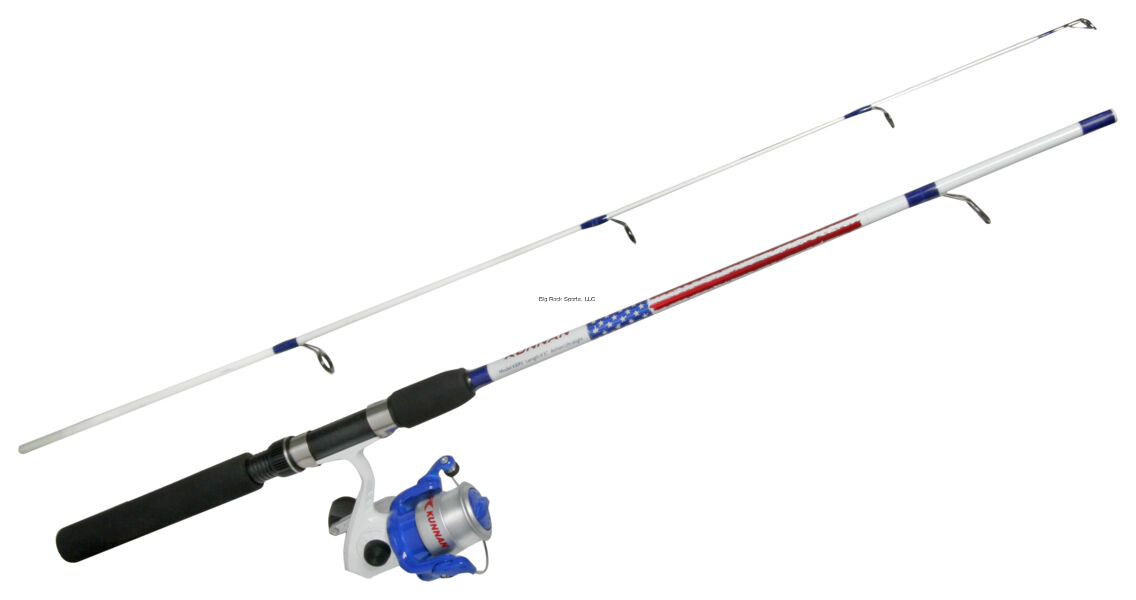 Kunnan Brave Spinning Combo, 2-Piece, 4 1/2-Ft