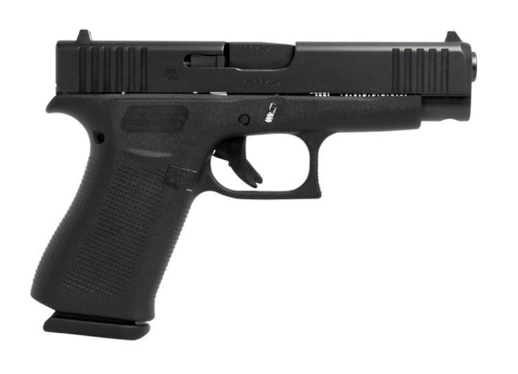 Glock 48 MOS 9mm Optics Ready Compact Pistol, 10-Rd