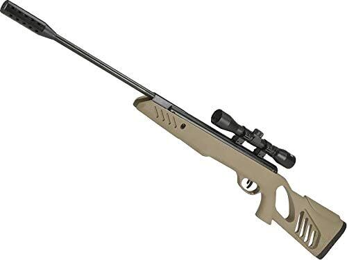 Swiss Arms TAC-1 Nitro Piston .177 Caliber Break Barrel Air Rifle with 4x32 Scope, Dark Earth