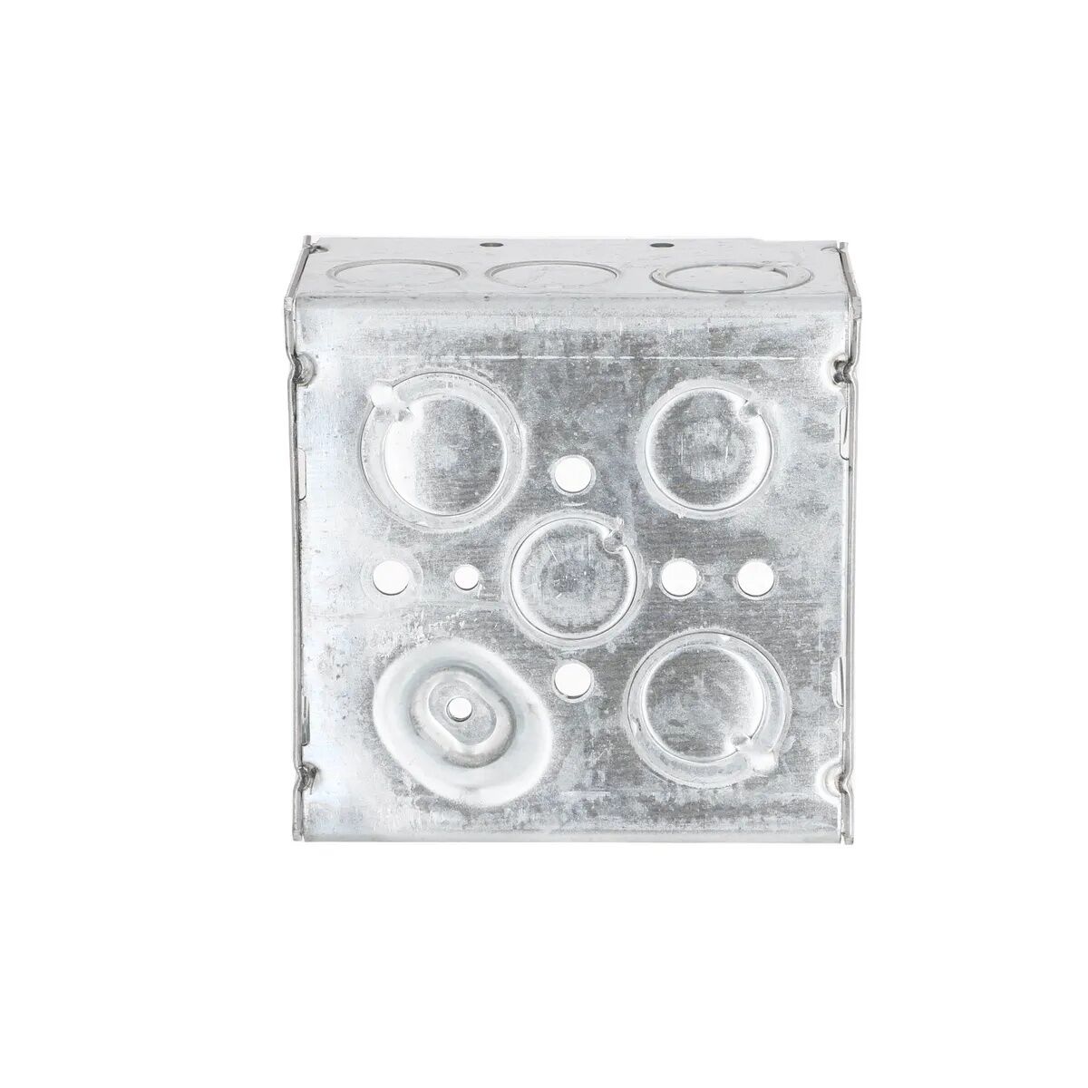 Raco Steel 2-Gang 8-Knockout Electrical Box