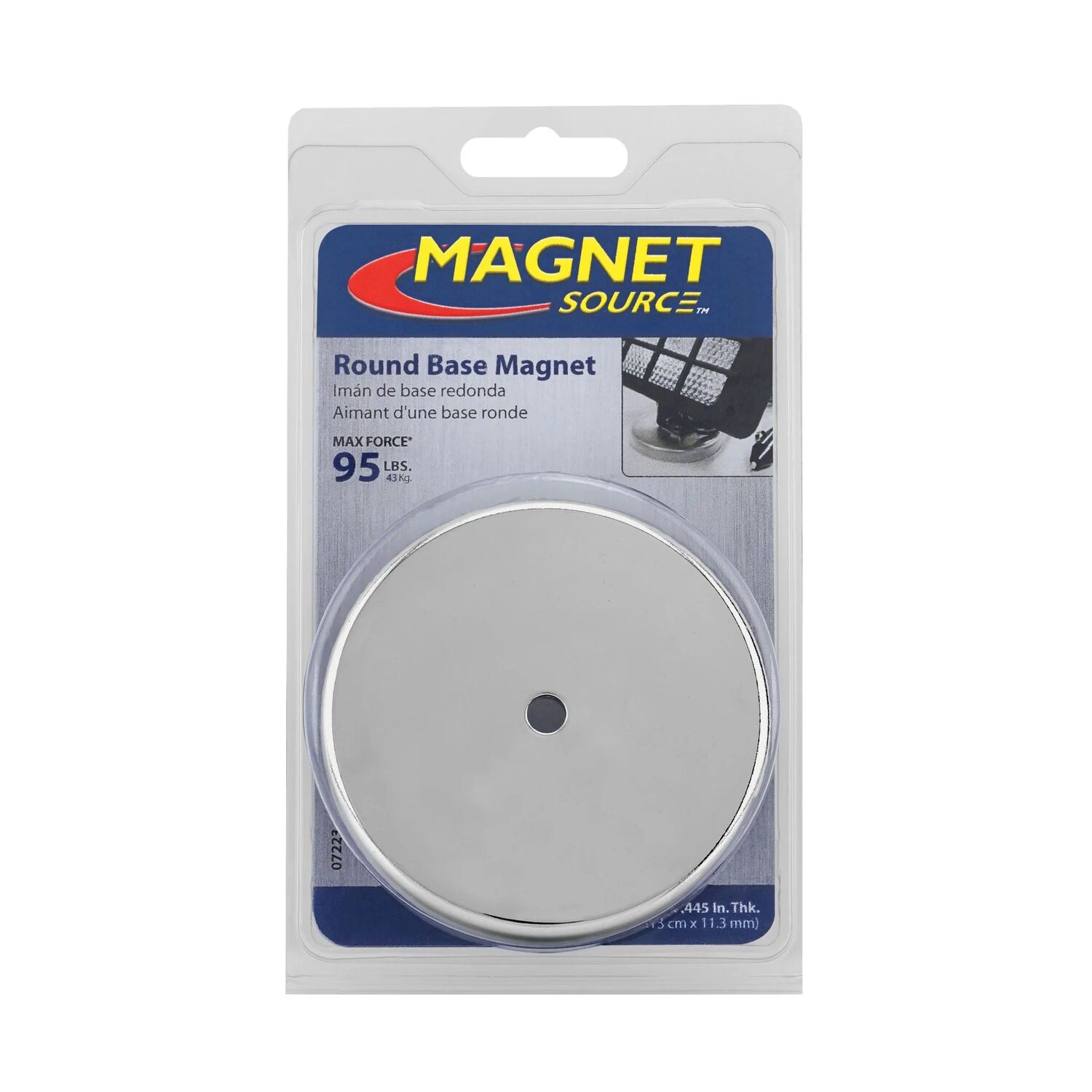 Magnet Source Heavy-Duty Ceramic Round Base Magnet