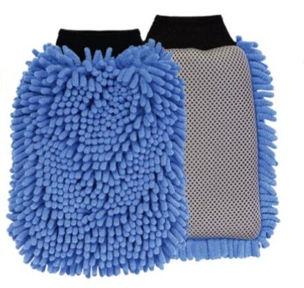S.M. Arnold Microfiber Chenille Scrubber 2-In-! Wash Mitt