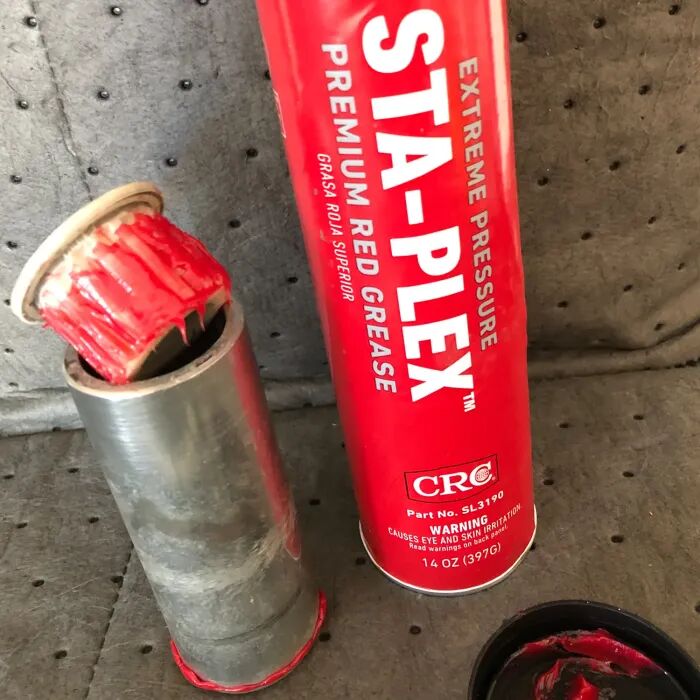 Sta-Lube Sta-Plex Extreme Pressure Premium Red Grease, 14-Oz