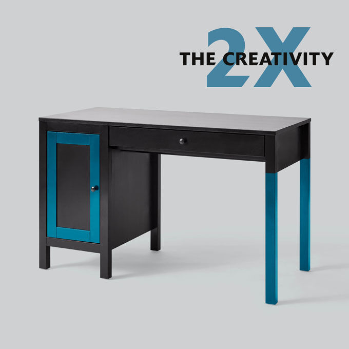 Rust-Oleum Painter's Touch 2X Ultra Cover Spray Paint Satin Canyon Black, 12-Oz