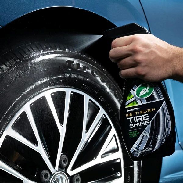 Turtle Wax Wet'n Black Ultra Wet Tire Shine, 23-Oz