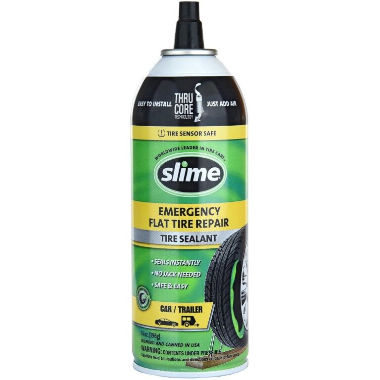 Slime Thru-Core Emergency Tire Sealant, 14-Oz