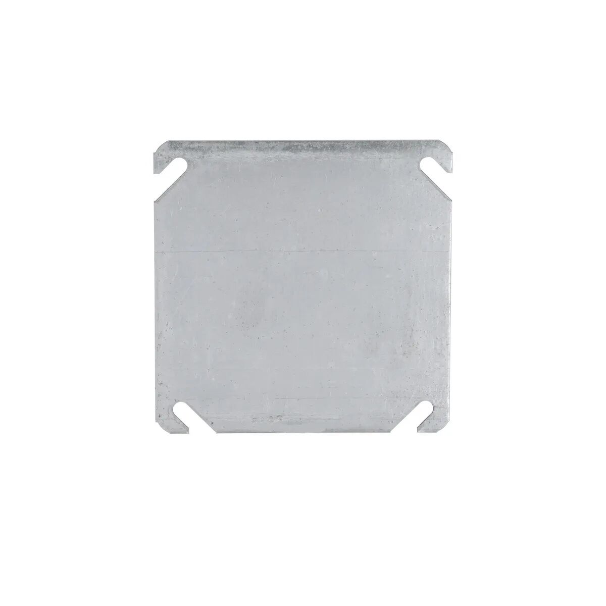 Raco Flat Square Cover Blank, 4-In x 4-In