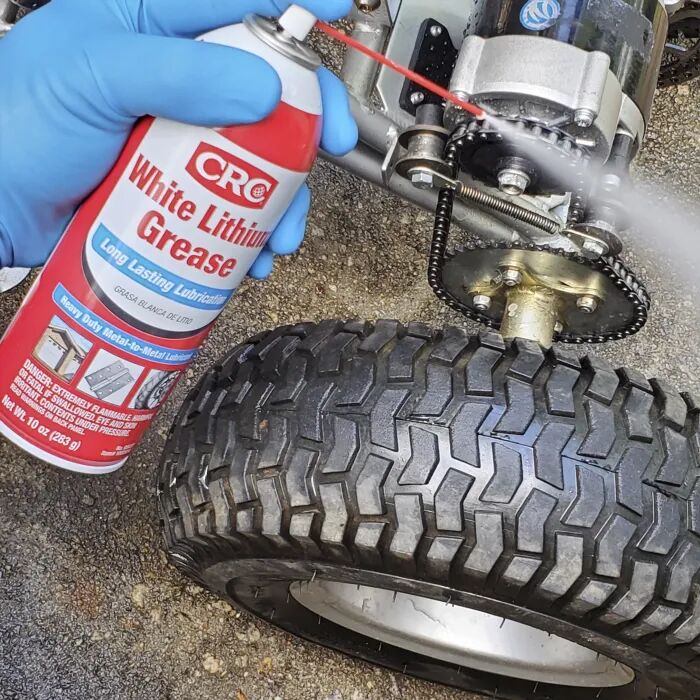 CRC White Lithium Grease, 16-Oz