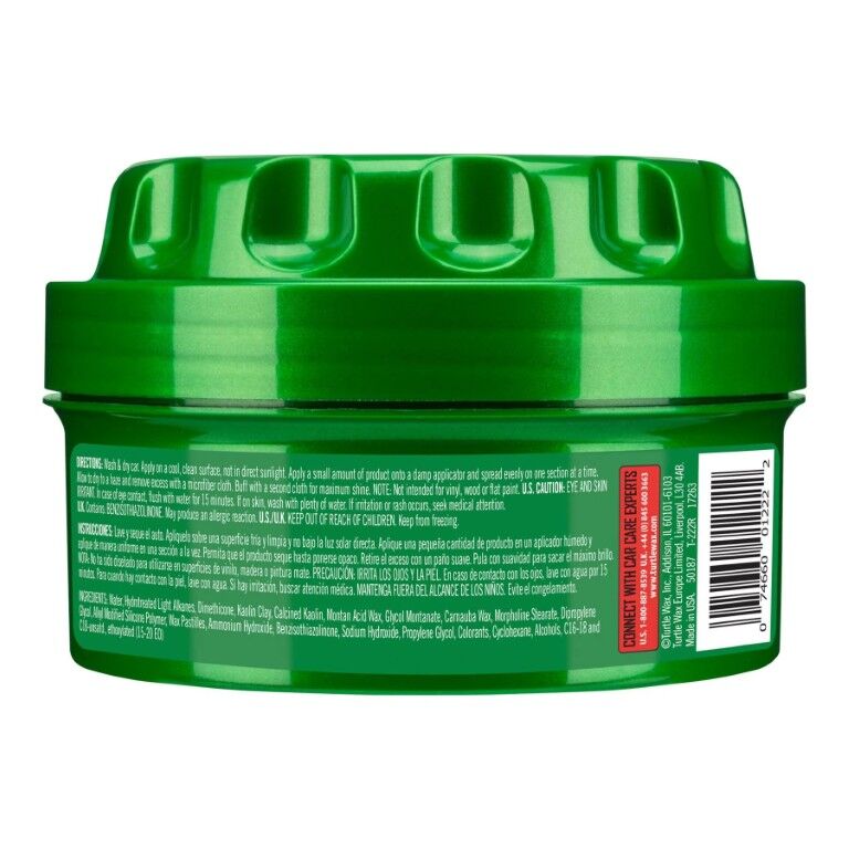 Turtle Wax Super Hard Shell Car Wax Paste, 14-Oz