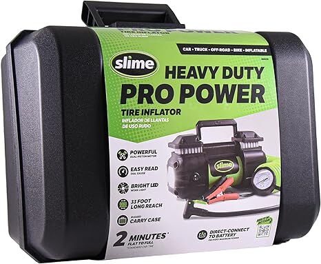Slime Portable Car Tire Inflator, 150-PSI