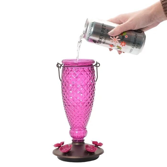 Perky-Pet Ready-To-Use Clear Hummingbird Nectar, 16-Oz, 4-Pk