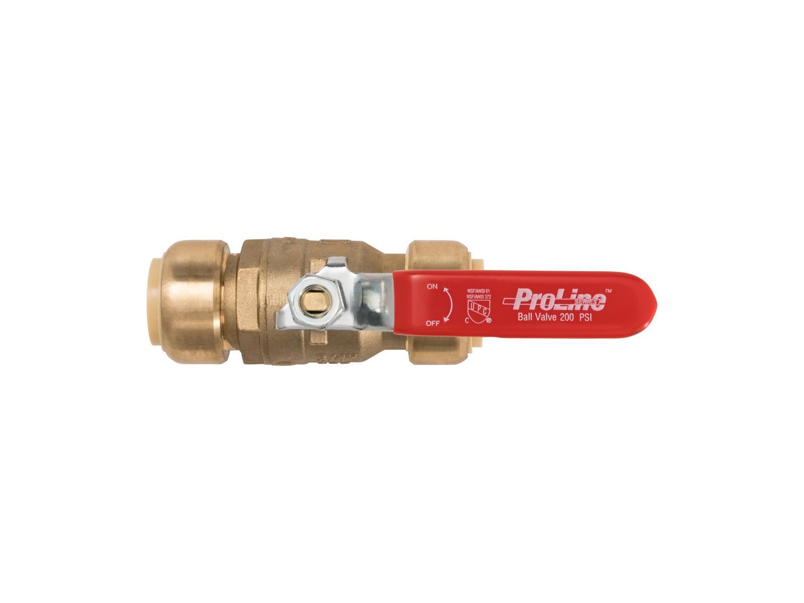 ProLine Brass Ball Valve, 3/4-In PF x 3/4-In PF