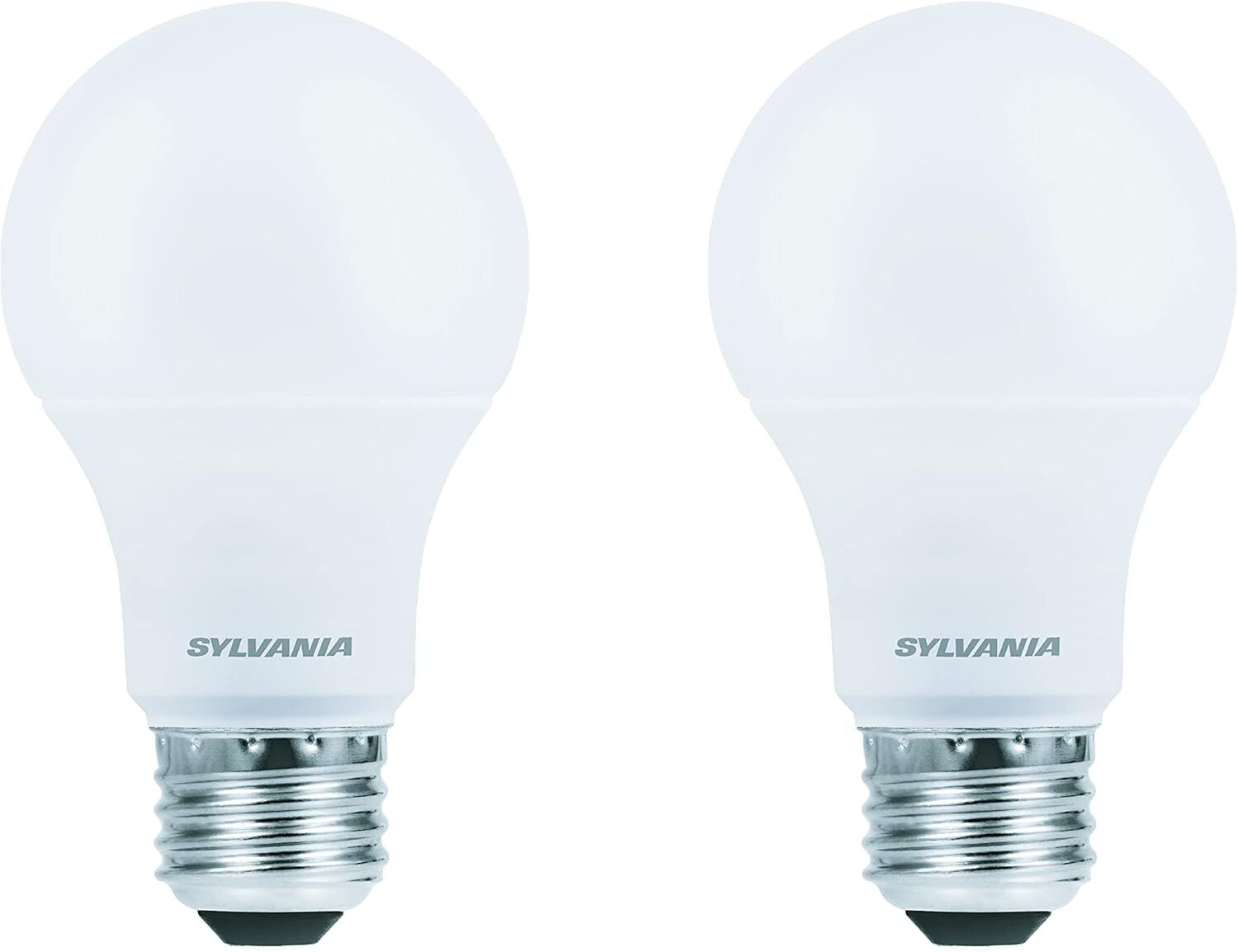 Sylvania A19 8.5 Watt Frosted Soft White LED Light Bulb, 2-Pk