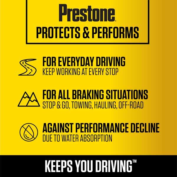 Prestone DOT 3 Brake Fluid, 12-Oz