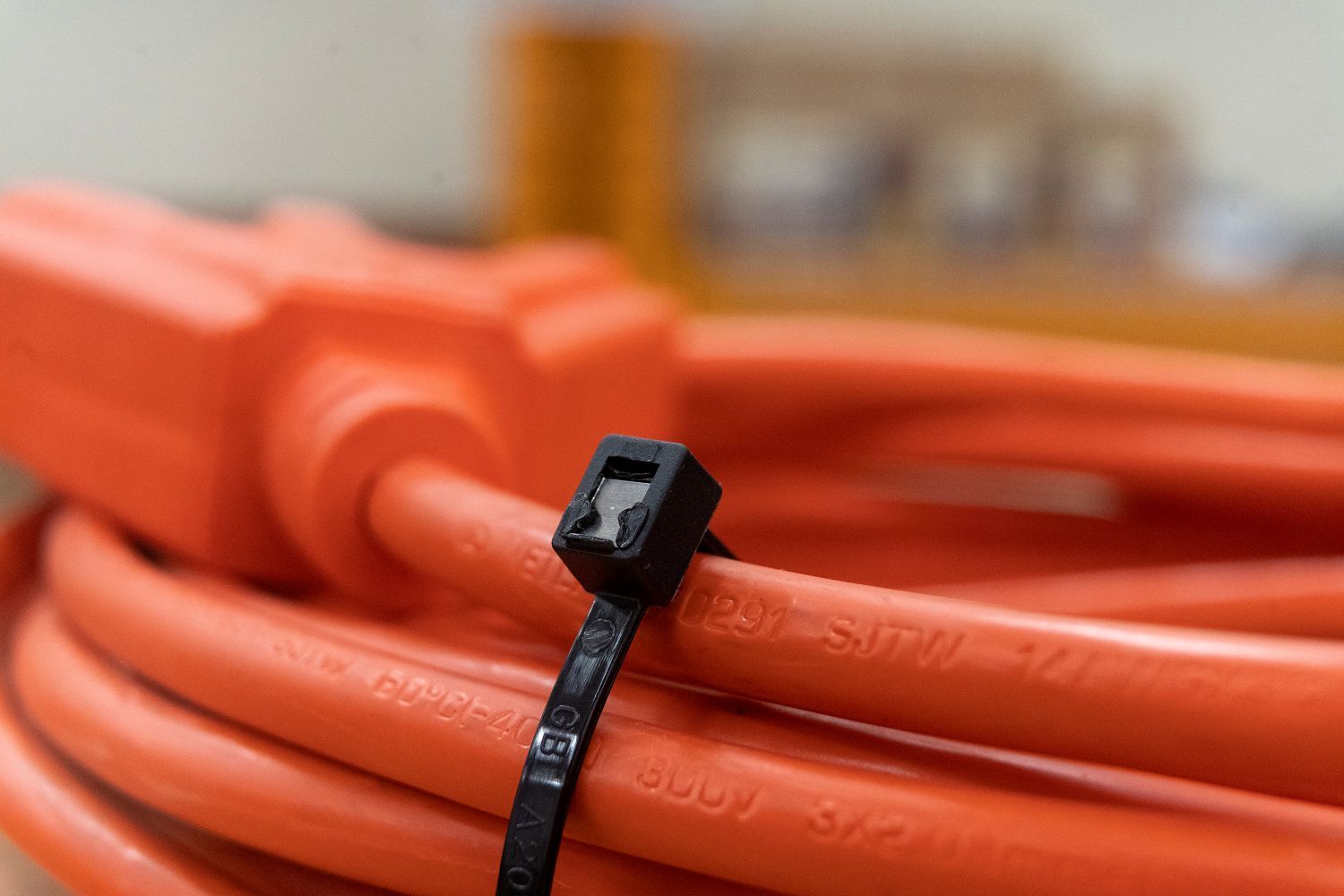 Gardner Bender Black Cable Tie Self Cutting, 11-In, 50-Pk