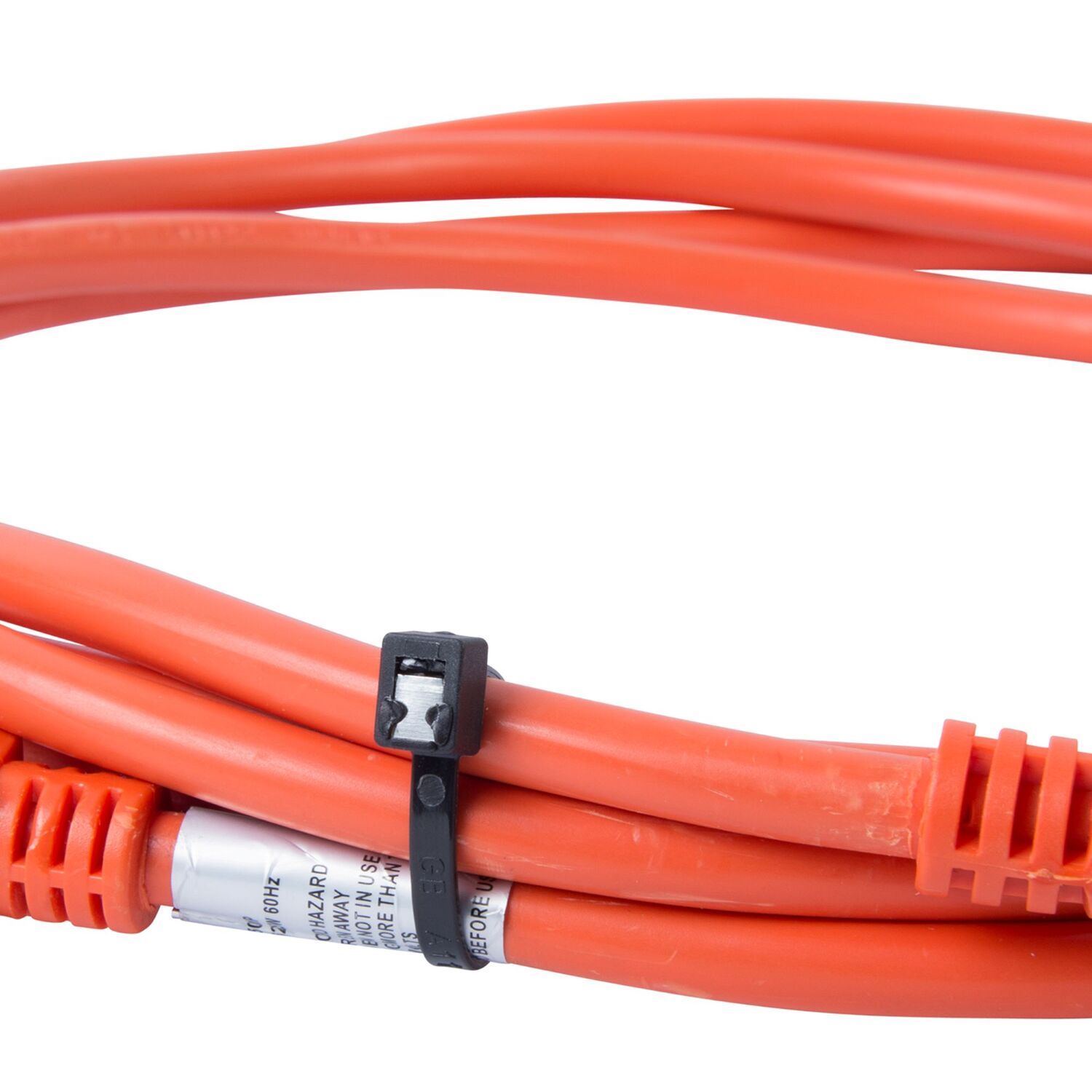 Gardner Bender Black Cable Tie Self Cutting, 11-In, 50-Pk