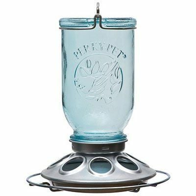 Perky-Pet Perky Pet Perky-Pet 8-Port Mason Jar Wild Bird Feeder