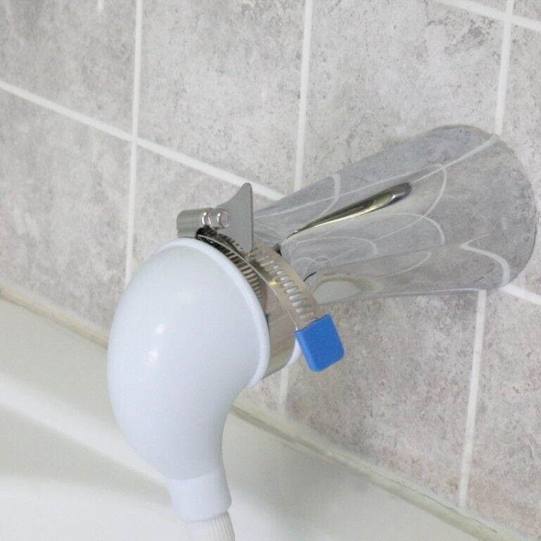Danco VersaSpray 2.2 GPM Portable Hand Held Shower Head Sprayer For Bathtubs Without Diverter