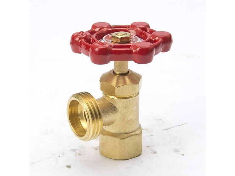 ProLine Brass Boiler Drain, 3/4-In FIP X 3/4-In MHT