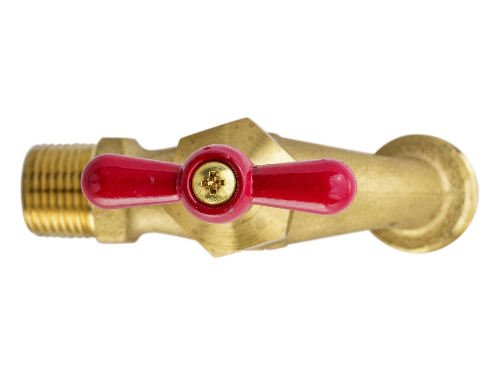 ProLine Heavy Duty Brass Hose Bibb, 1/2-In MIP x 3/4-In MHT