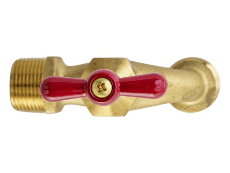 ProLine Heavy Duty Brass Hose Bibb, 3/4-In MIP x 3/4-In MHT