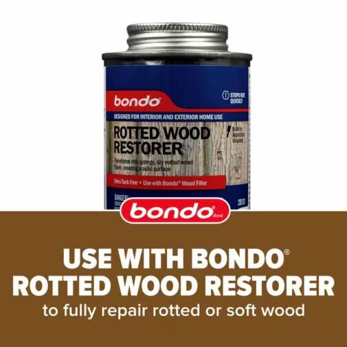 Bondo Wood Filler, 12-Oz
