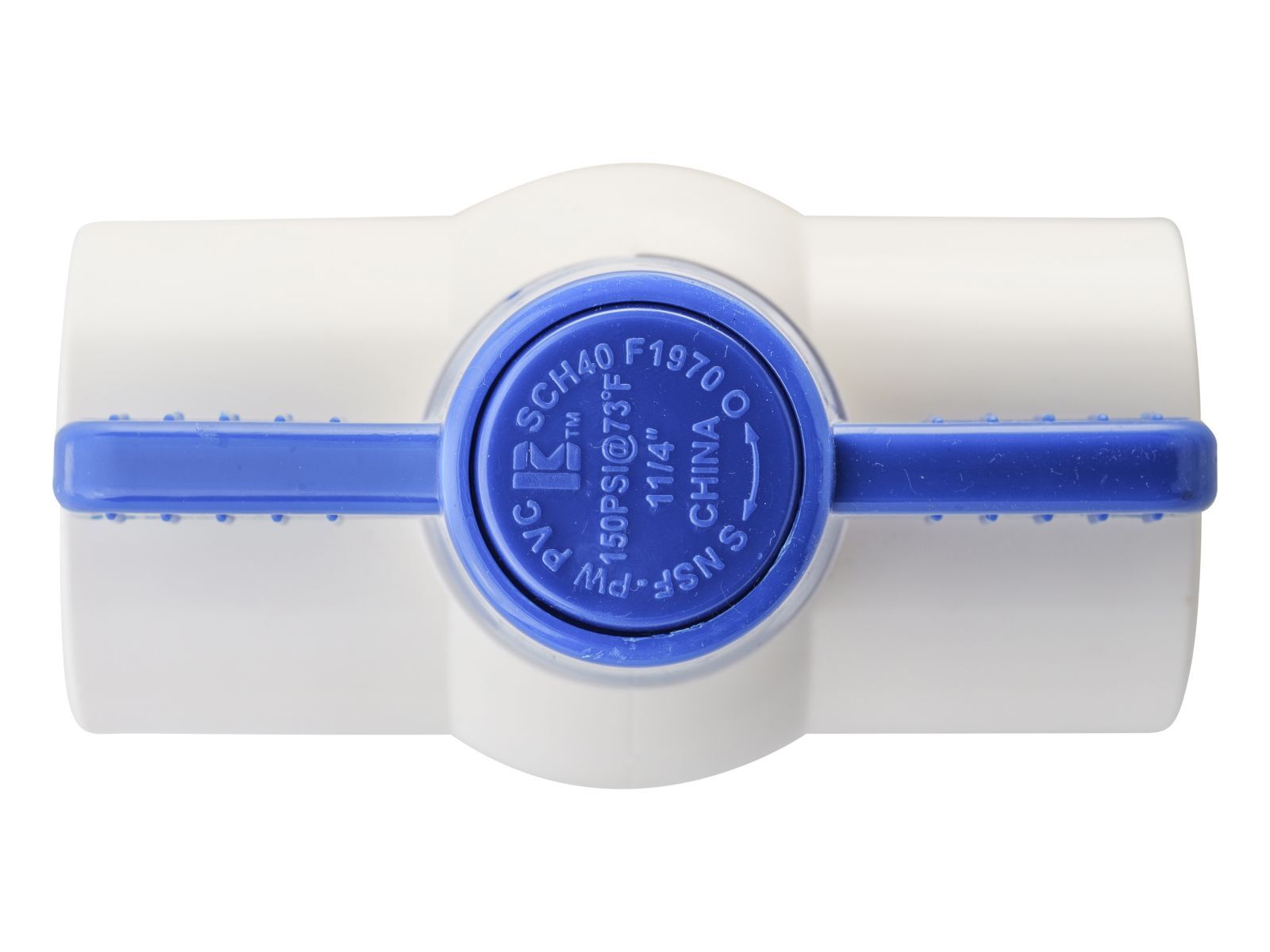 ProLine PVC Ball Valve, 1 1/4-In FIP x 1 1/4-In FIP
