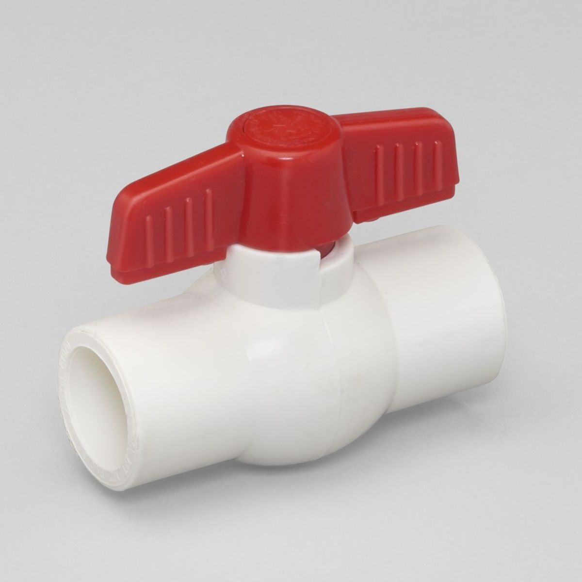 ProLine PVC Ball Valve, 3/4-In Solvent x 3/4-In Solvent