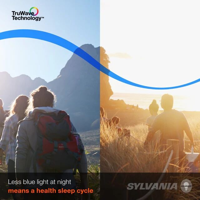 Sylvania TruWave B10 Chandelier Light Bulb, 60-W, 2-Pk