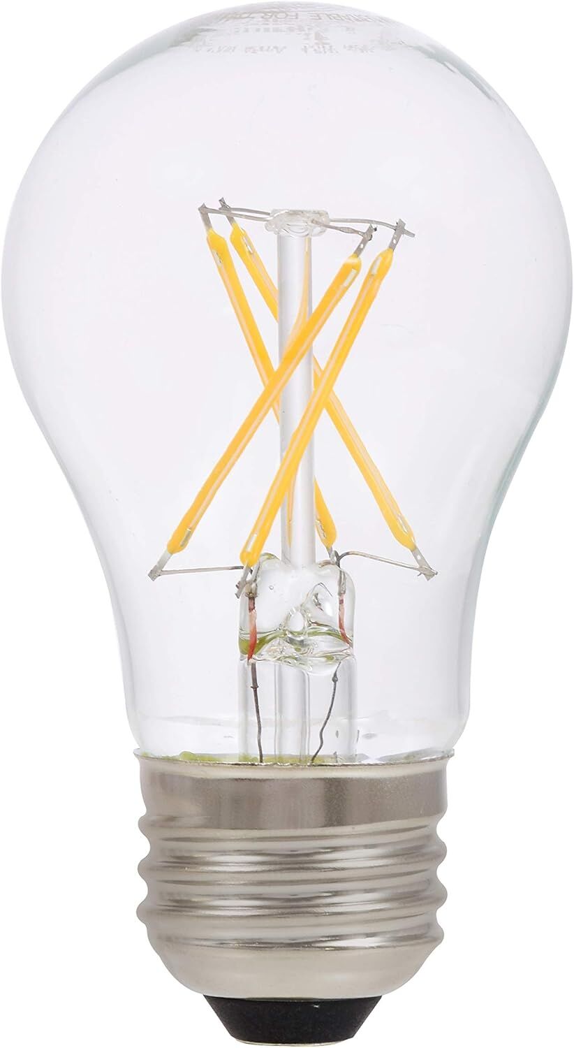 Sylvania TruWave A15 5.5 Watt Soft White Dimmable‎ E26 LED Light Bulb, 2-Pk