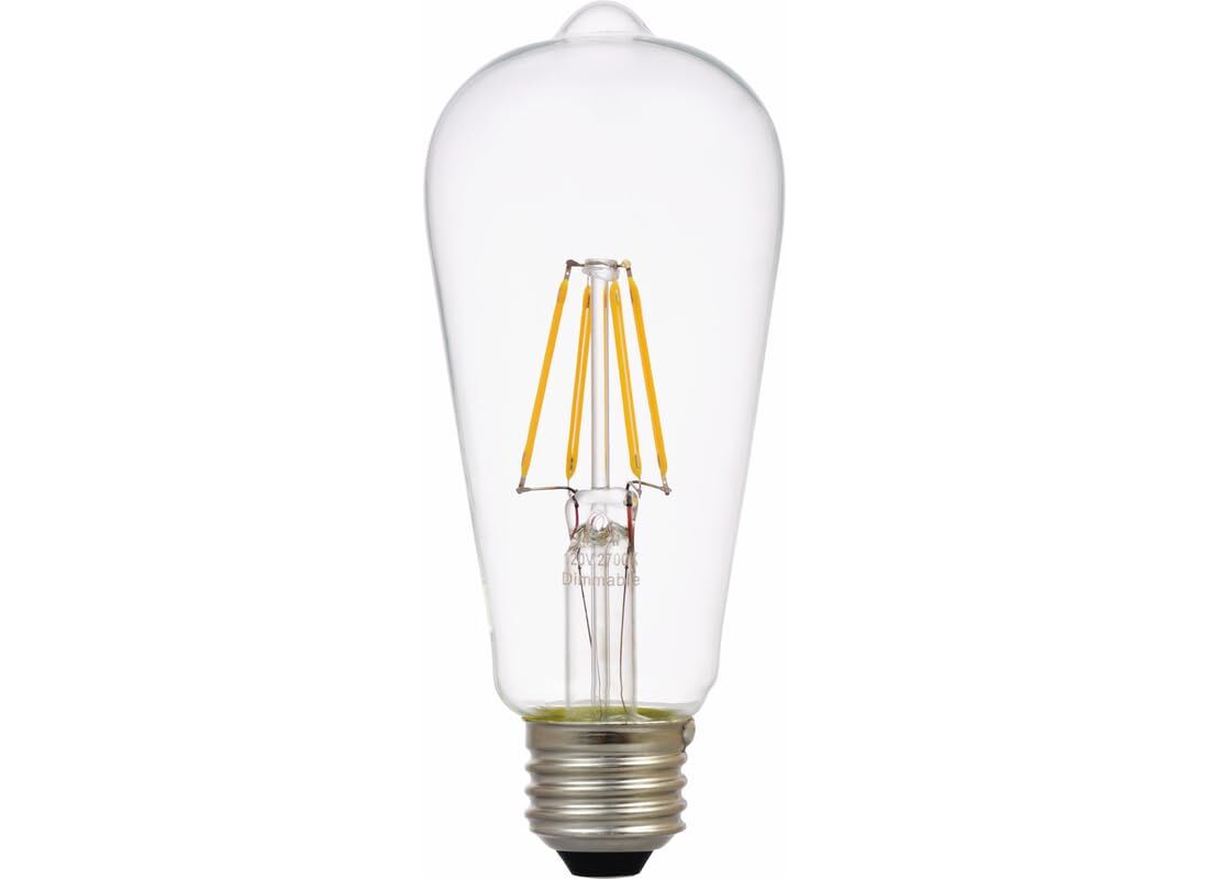 Sylvania TruWave ST19 7 Watt Soft White Dimmable LED Light Bulb