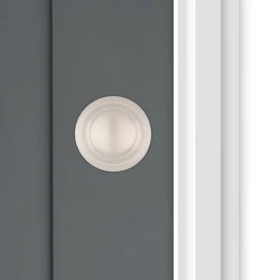Kwikset Satin Nickel Hall/Closet Cove Knob