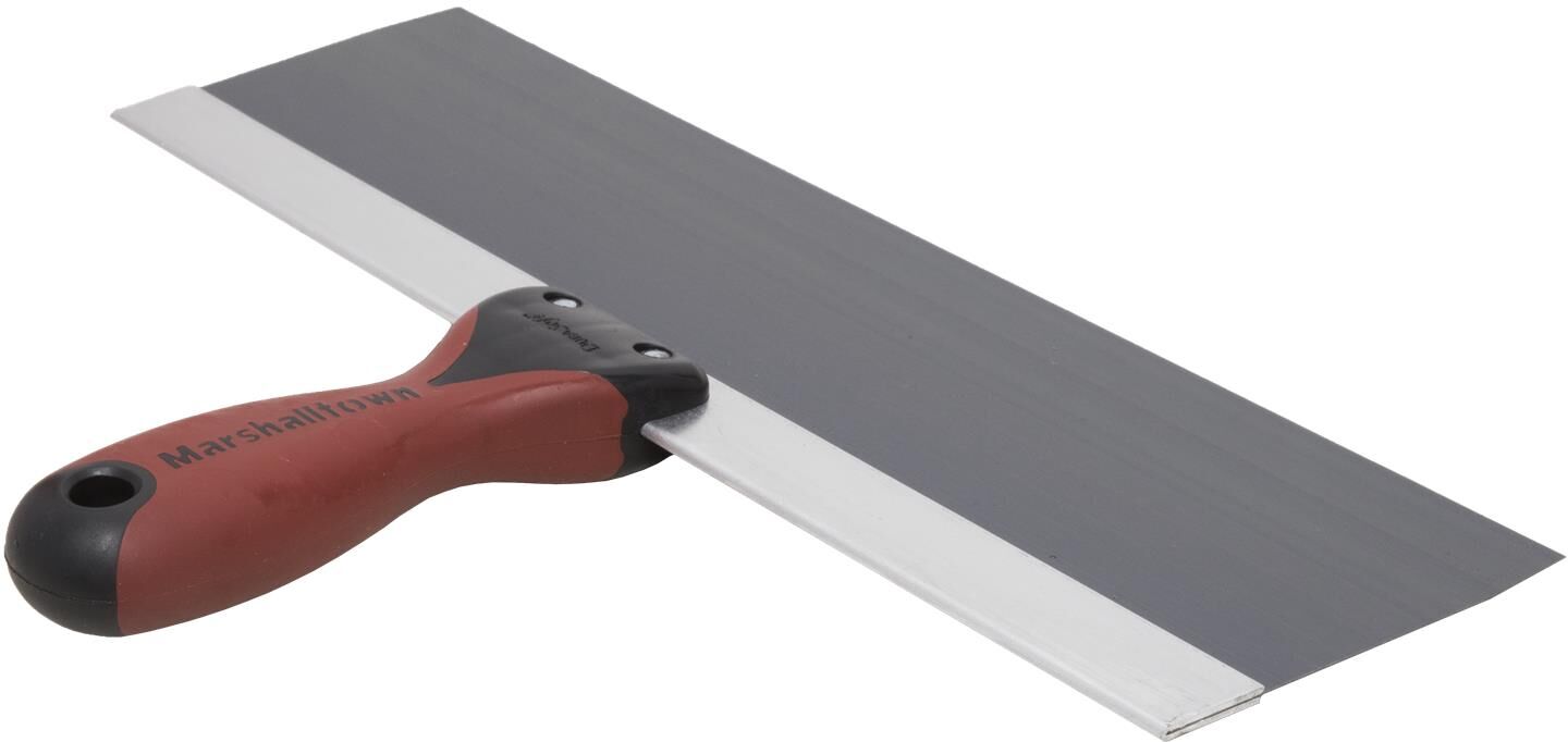 Marshalltown DuraSoft II Blue Steel Taping Knife, 12-In
