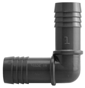 Boshart PVC 90° Elbow, 1-In Insert x 1-In Insert