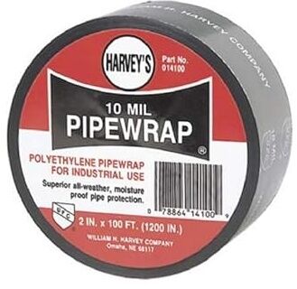 Harvey Poly Pipe Wrap, 2-In X 100-Ft