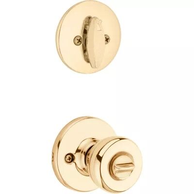 Kwikset Polished Brass Tylo Security Set Deadbolt Keyed One Side With Pin & Tumbler