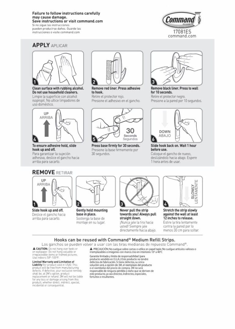 Command Medium Designer Hook, 2-Pk