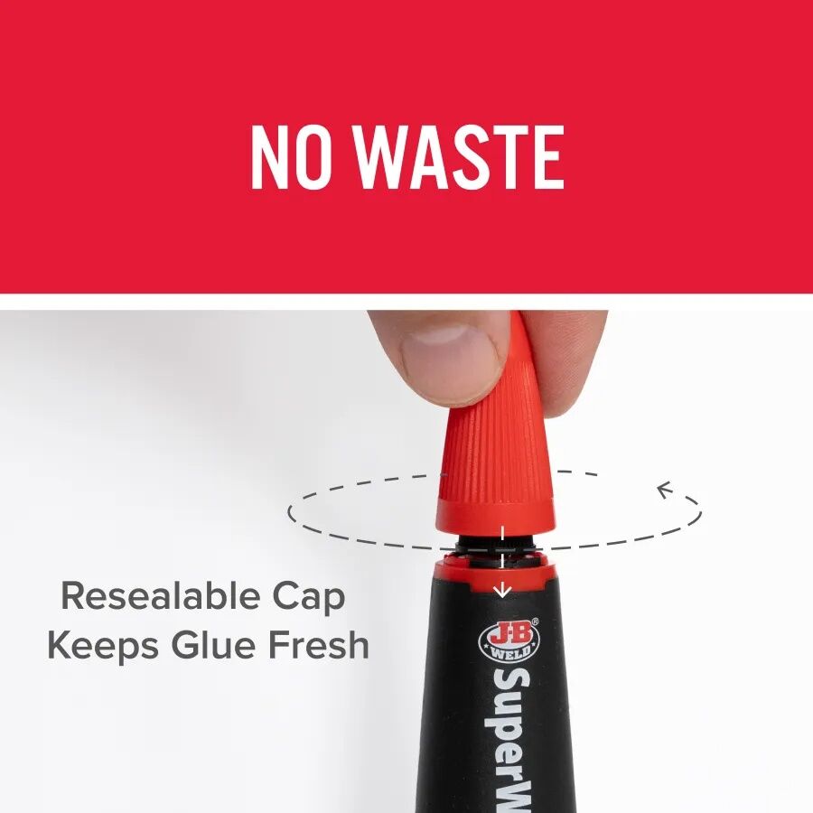 J-B Weld SuperWeld Light Activated Instant Glue, 5-g