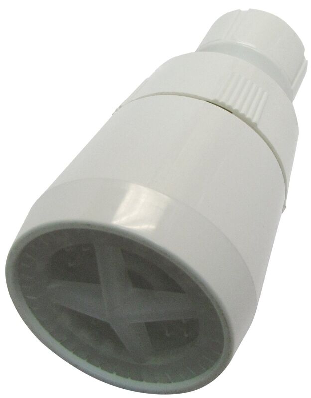 Plumb Pak PP825-15 Economy Series 2 GPM Plastic Shower Head, 1/2-In Connection