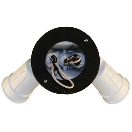 Bell Outdoor Round Weatherproof Combination Cover, 4-In
