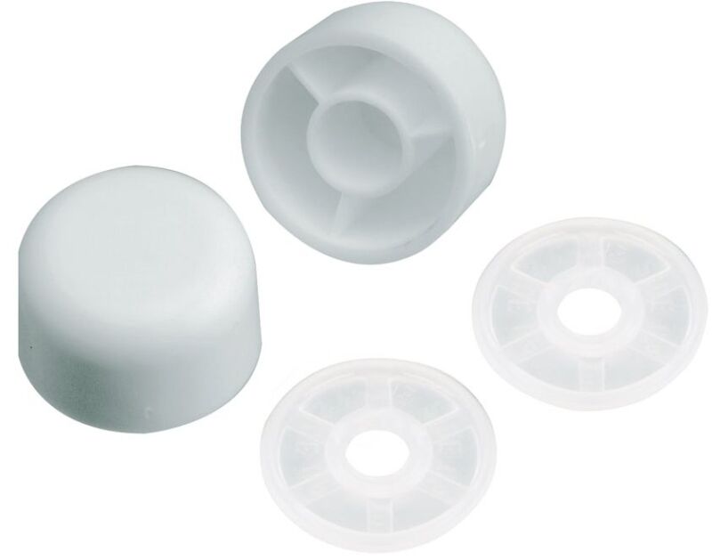 Plumb Pak Universal Plastic Toilet Bolt Cap