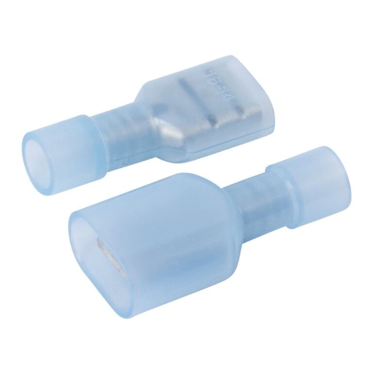 Gardner Bender Crimp Fully-insulated Disconnect Terminal Male/Female Pair, #16-#14-AWG, .20-Pk