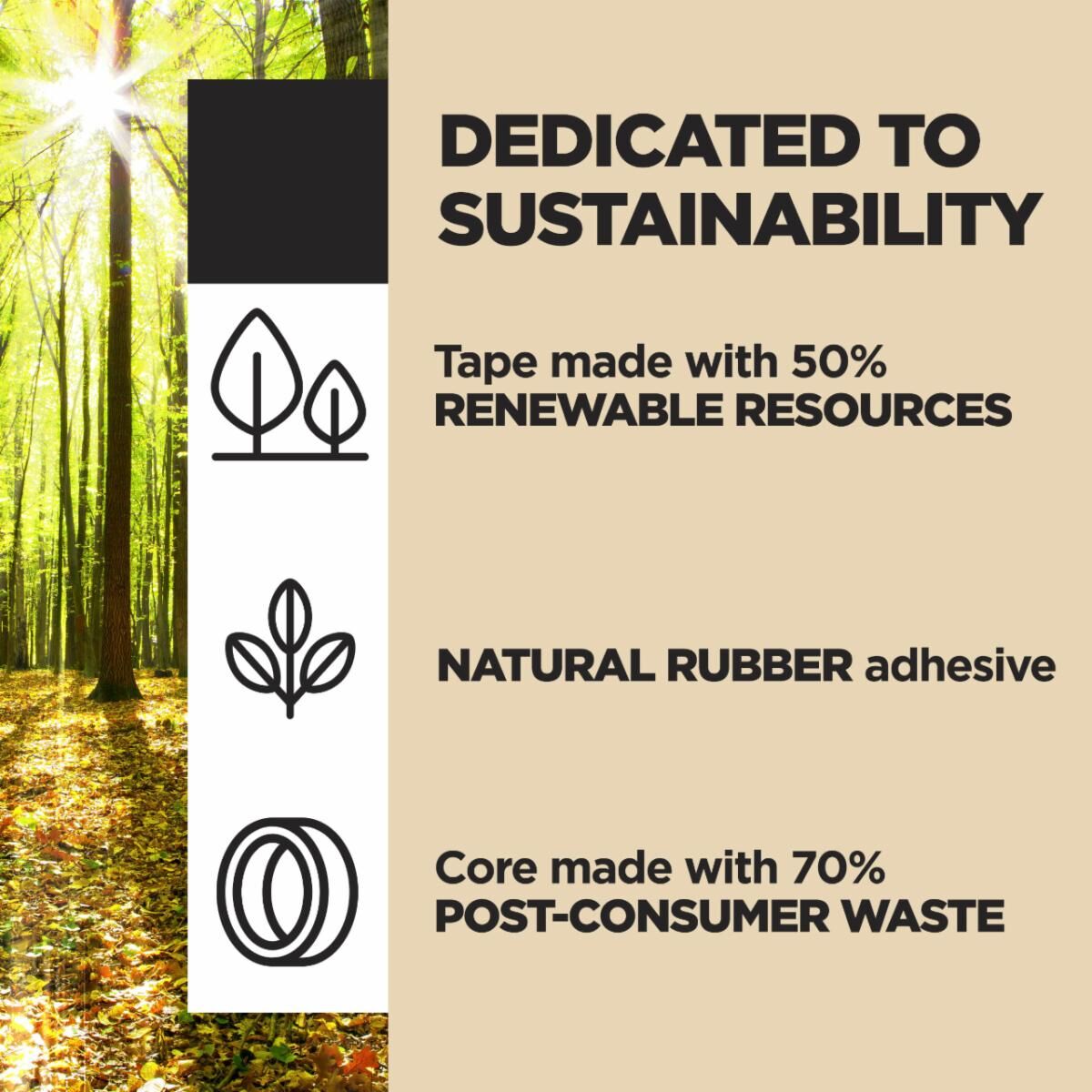 Scotch Contractor Grade Masking Tape 2020, 1.41-In x 60-Yd