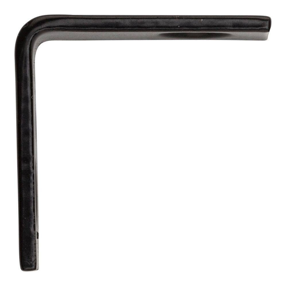 National Hardware Black Corner Brace, 1-In x 1/2-In