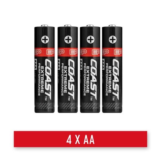 Coast Polysteel 500 Pure Beam Focusing Flashlight, 1000-Lm